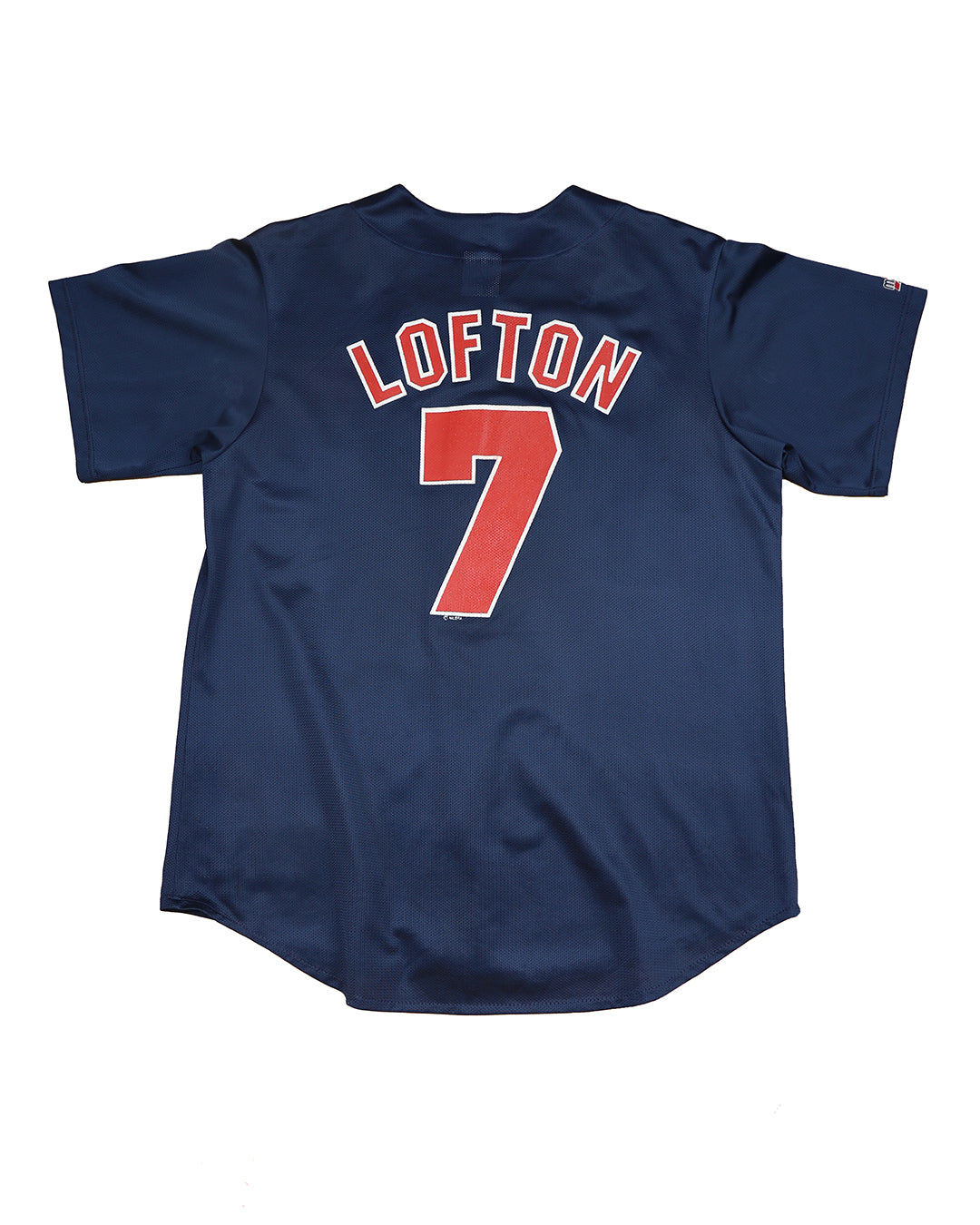 Kenny Lofton #7 Baseball Jersey - Cleveland Indians
