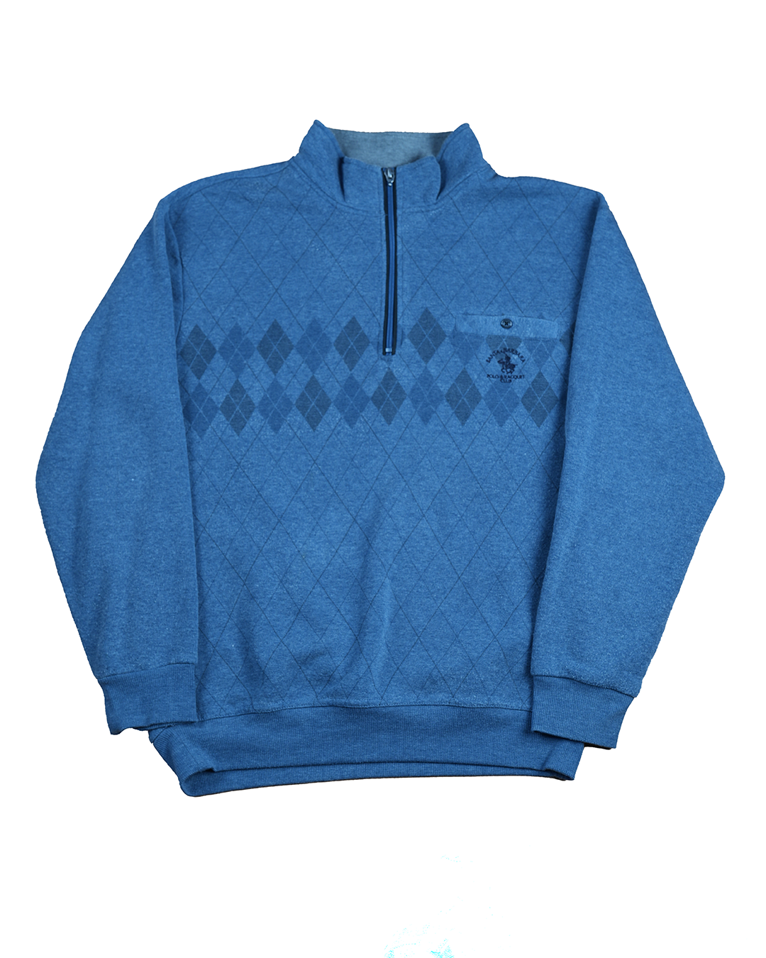 Santa Barbara Polo & Racquet Club Quarter Zip Crewneck