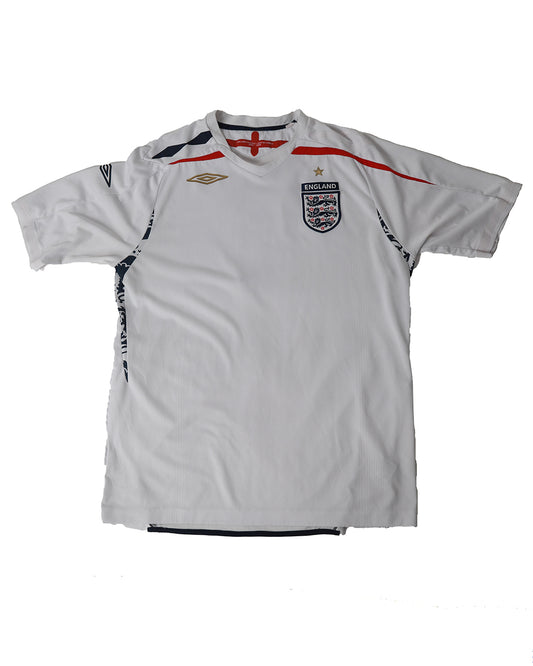 England Home Football Jersey - 2008/2009