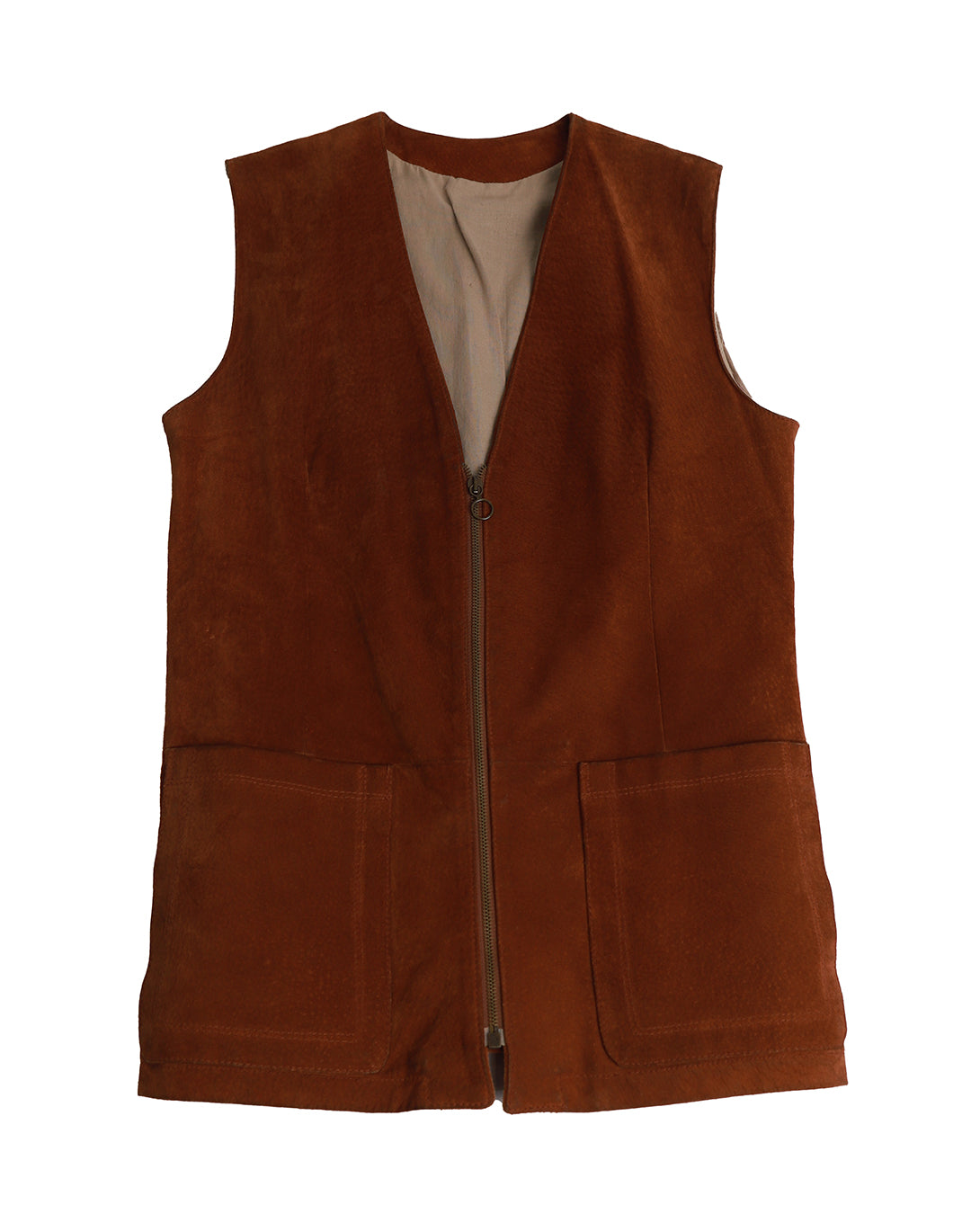 Suede Vest