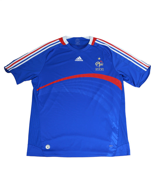 France Home Football Jersey - 2007/2008