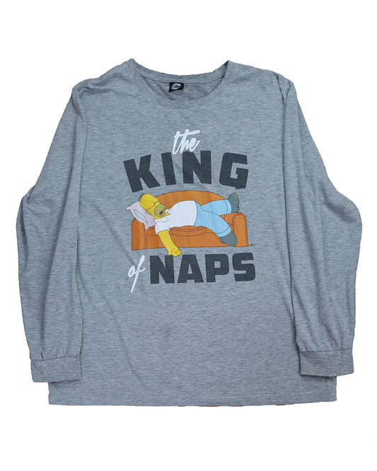 Homer King of Naps T-Shirt - Simpsons