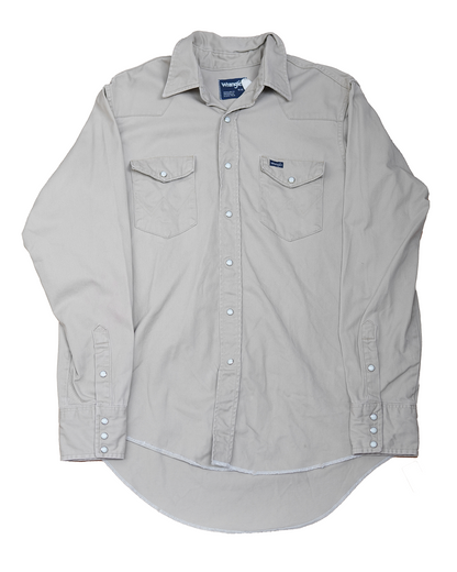 Wrangler Longsleeve Button-Up Polo Shirt