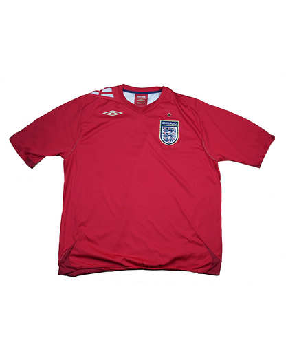 England Away Football Jersey - 2006/2008
