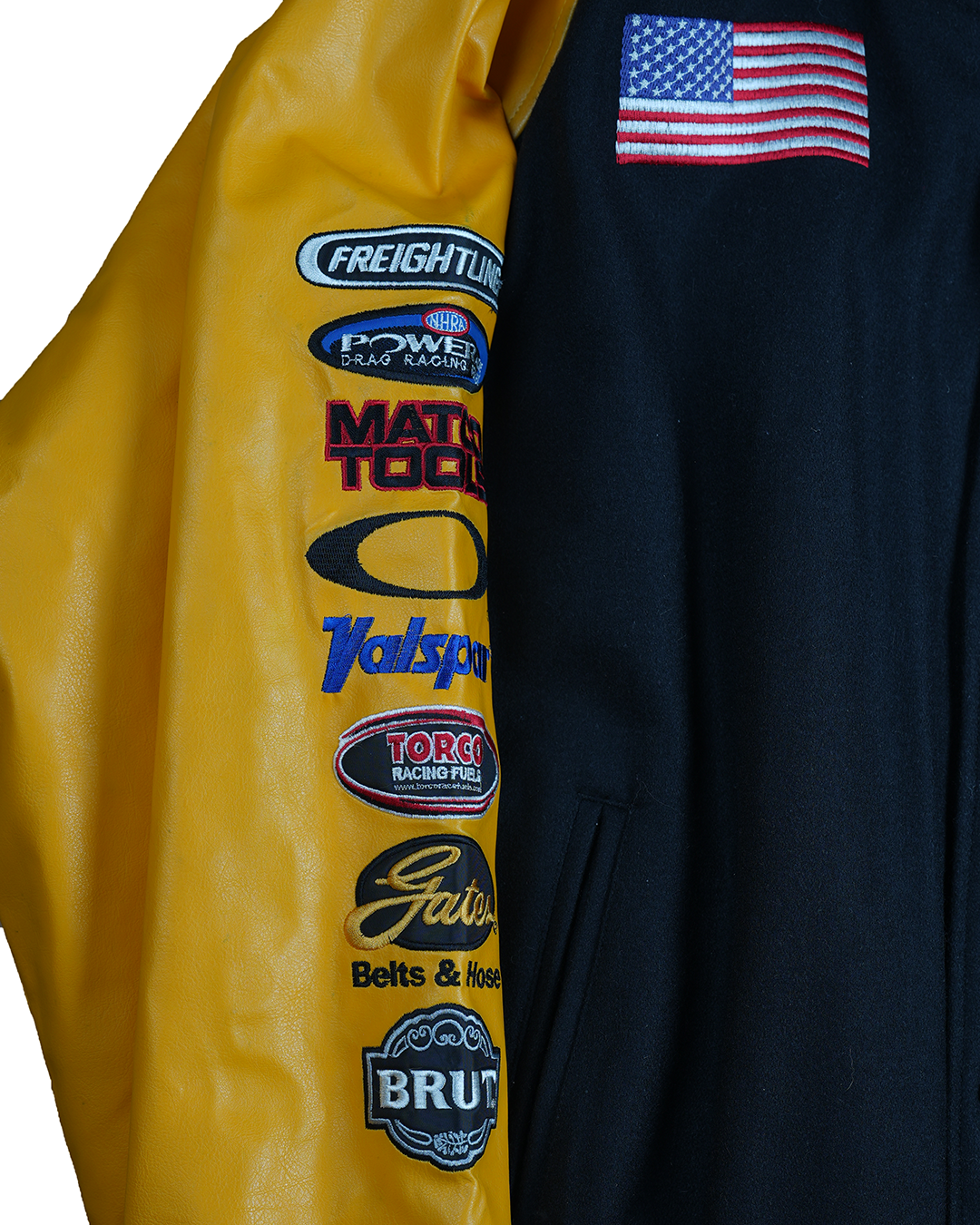 US Army Racing Letterman Jacket