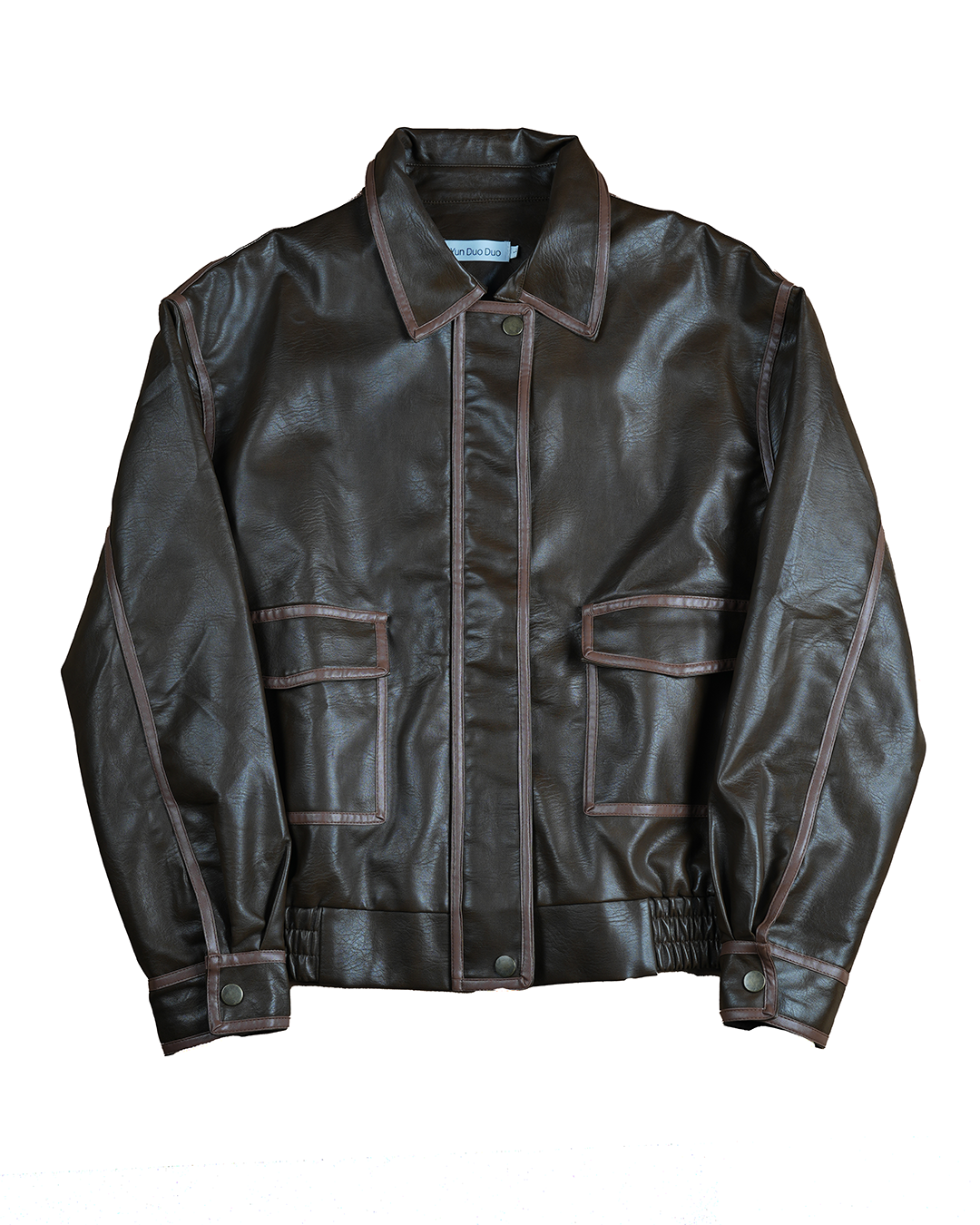 Yun Duo Duo Leather Jacket