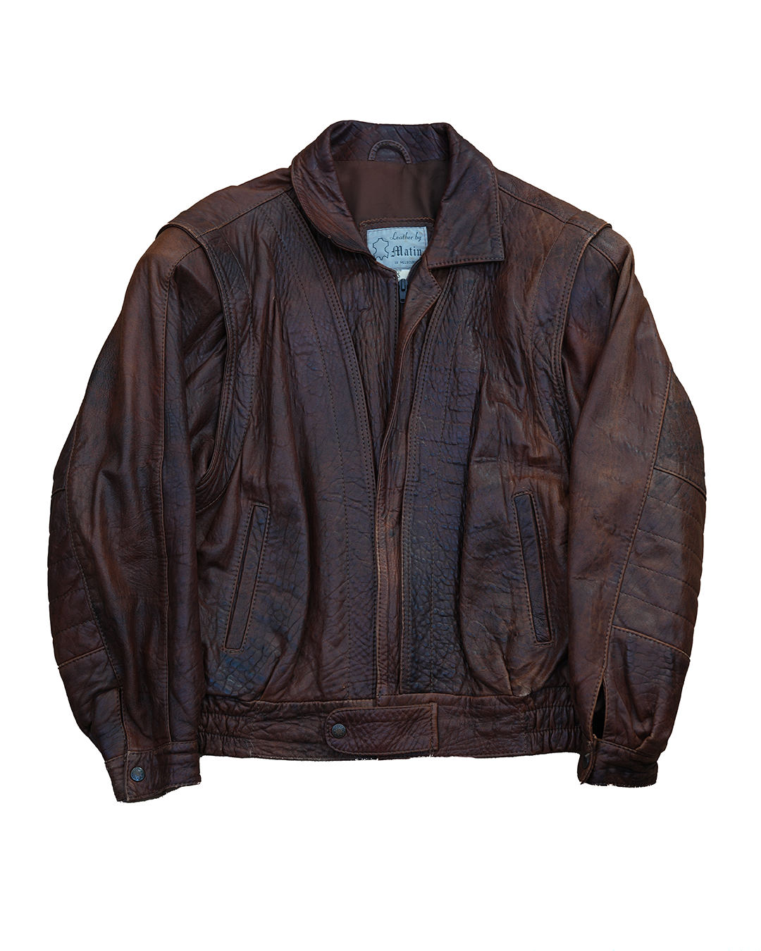 Leather of Matin Leather Jacket