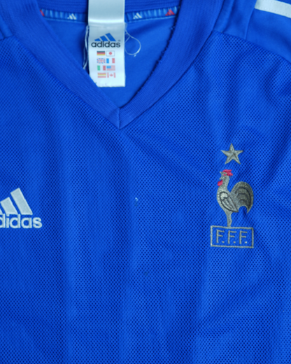 France Home Football Jersey - 2002/2004