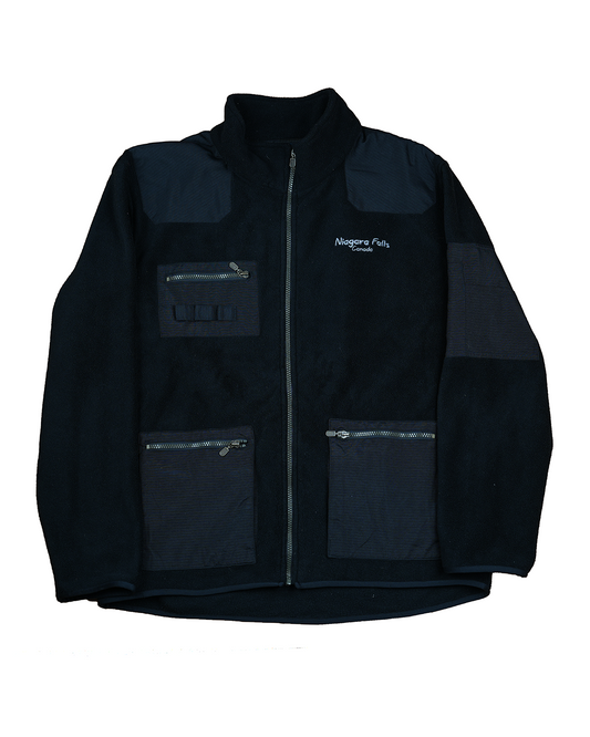 Niagara Falls Canada Zip-Up Fleece