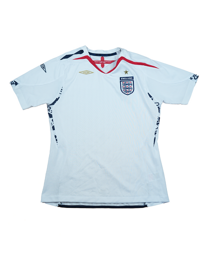 England Home Football Jersey - 2007/2009