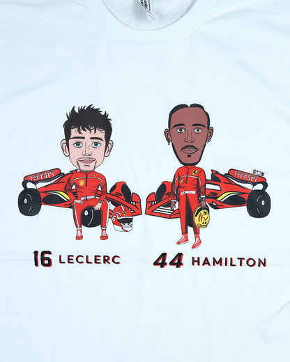 Ferrari F1 Caricature T-Shirt