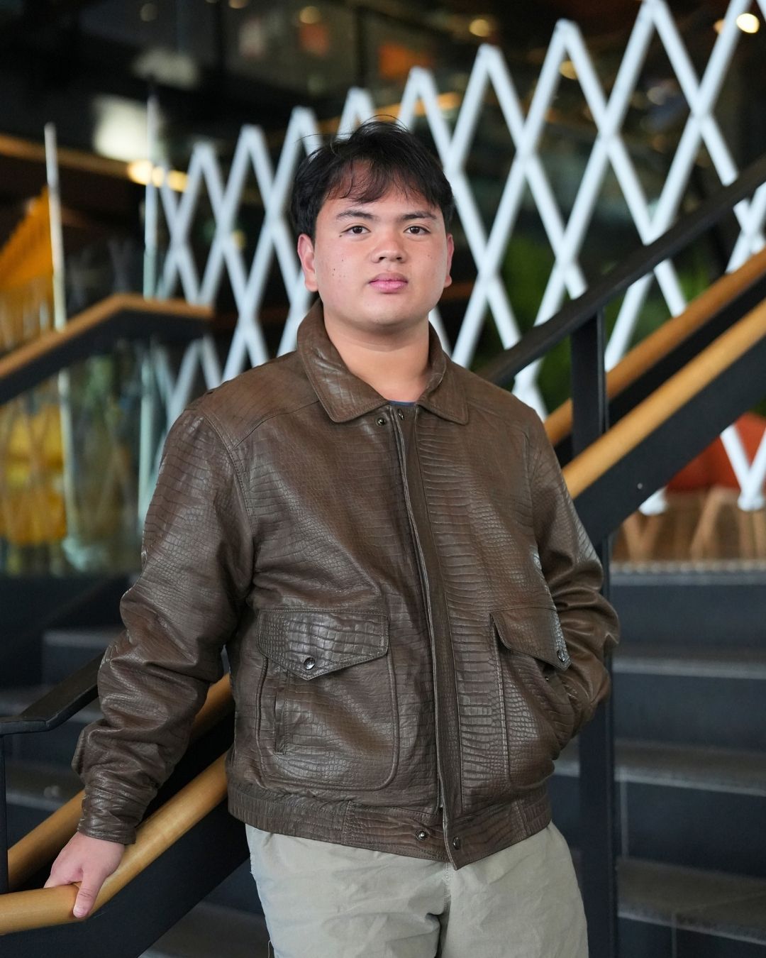 Milanoza Collection Leather Jacket