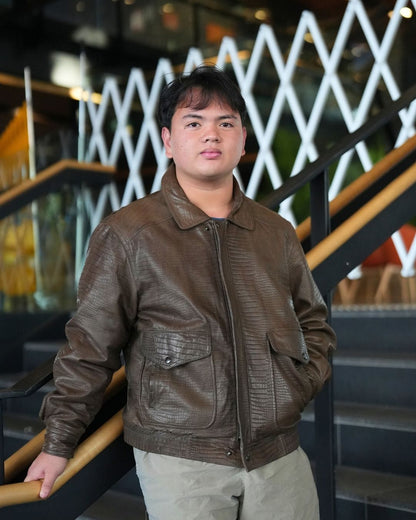 Milanoza Collection Leather Jacket