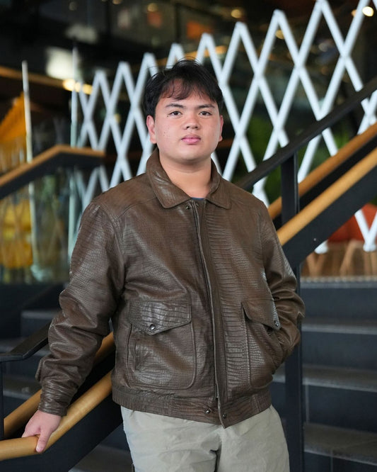 Milanoza Collection Leather Jacket
