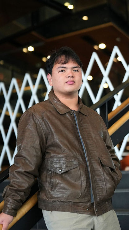 Milanoza Collection Leather Jacket